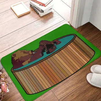 ג ' קוזי דוב החלקה שטיח שטיח הרצפה חול שפשוף השטיח השטיח על הכניסה למטבח הביתה השינה Footpad מחצלות